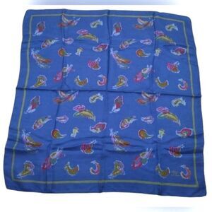 Liberty of London Vintage Silk Scarf Feathers